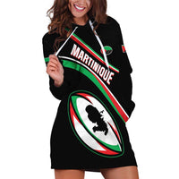 Custom Martinique Rugby Hoodie Dress Matinik Go Champions