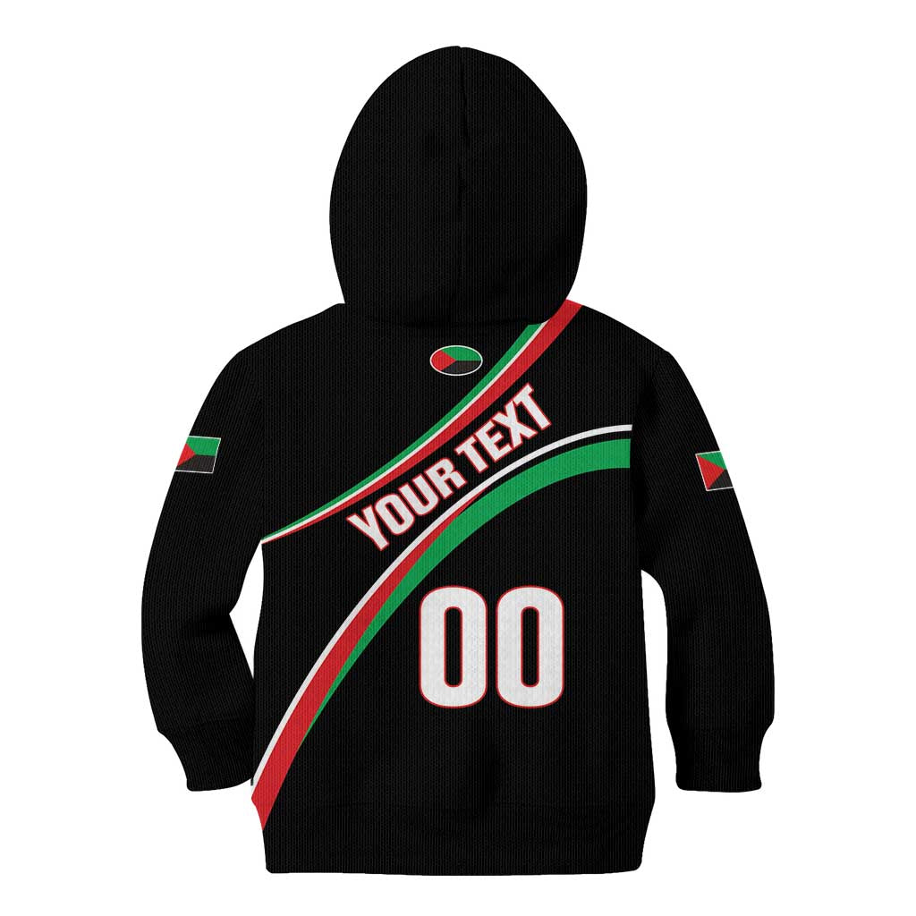 Custom Martinique Rugby Kid Hoodie Matinik Go Champions