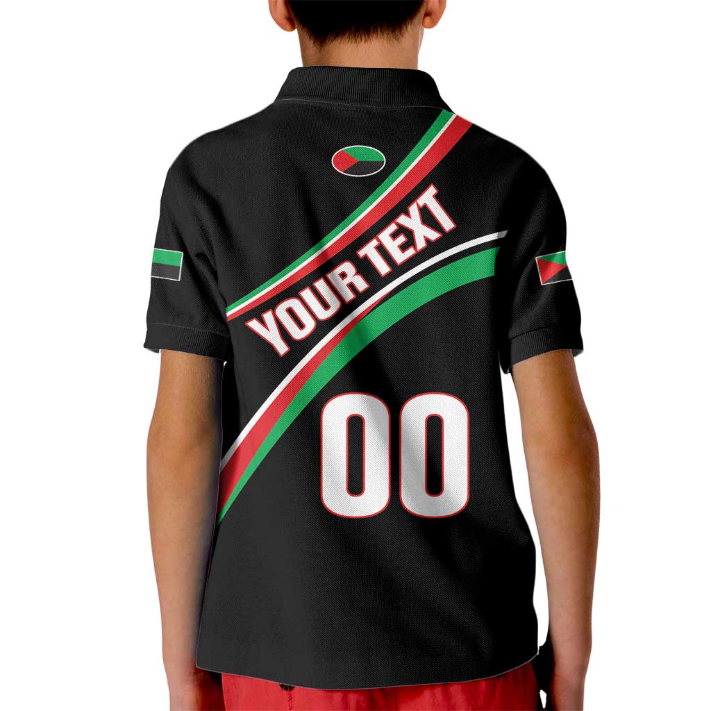 Custom Martinique Rugby Kid Polo Shirt Matinik Go Champions
