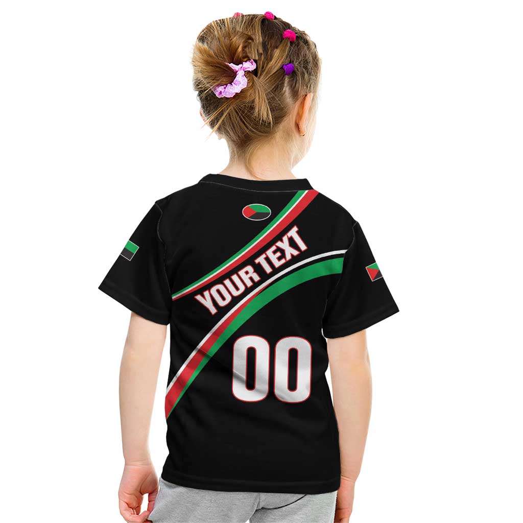 Custom Martinique Rugby Kid T Shirt Matinik Go Champions