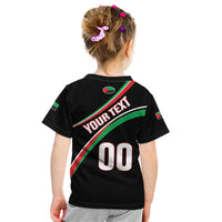 Custom Martinique Rugby Kid T Shirt Matinik Go Champions