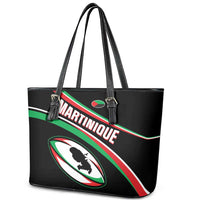 Martinique Rugby Leather Tote Bag Matinik Go Champions