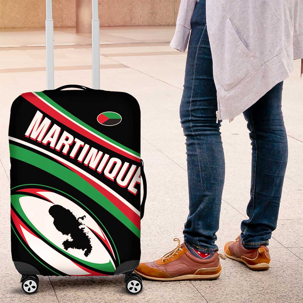 Martinique Rugby Luggage Cover Matinik Go Champions