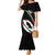 Custom Martinique Rugby Mermaid Dress Matinik Go Champions