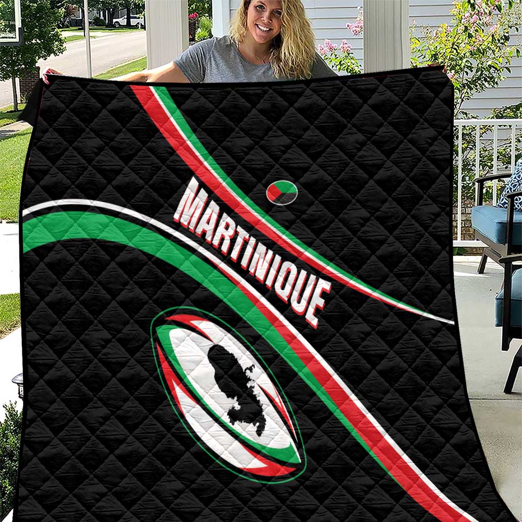Martinique Rugby Quilt Matinik Go Champions
