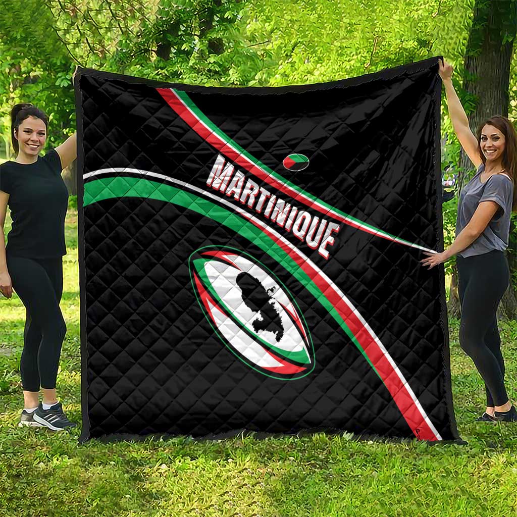 Martinique Rugby Quilt Matinik Go Champions