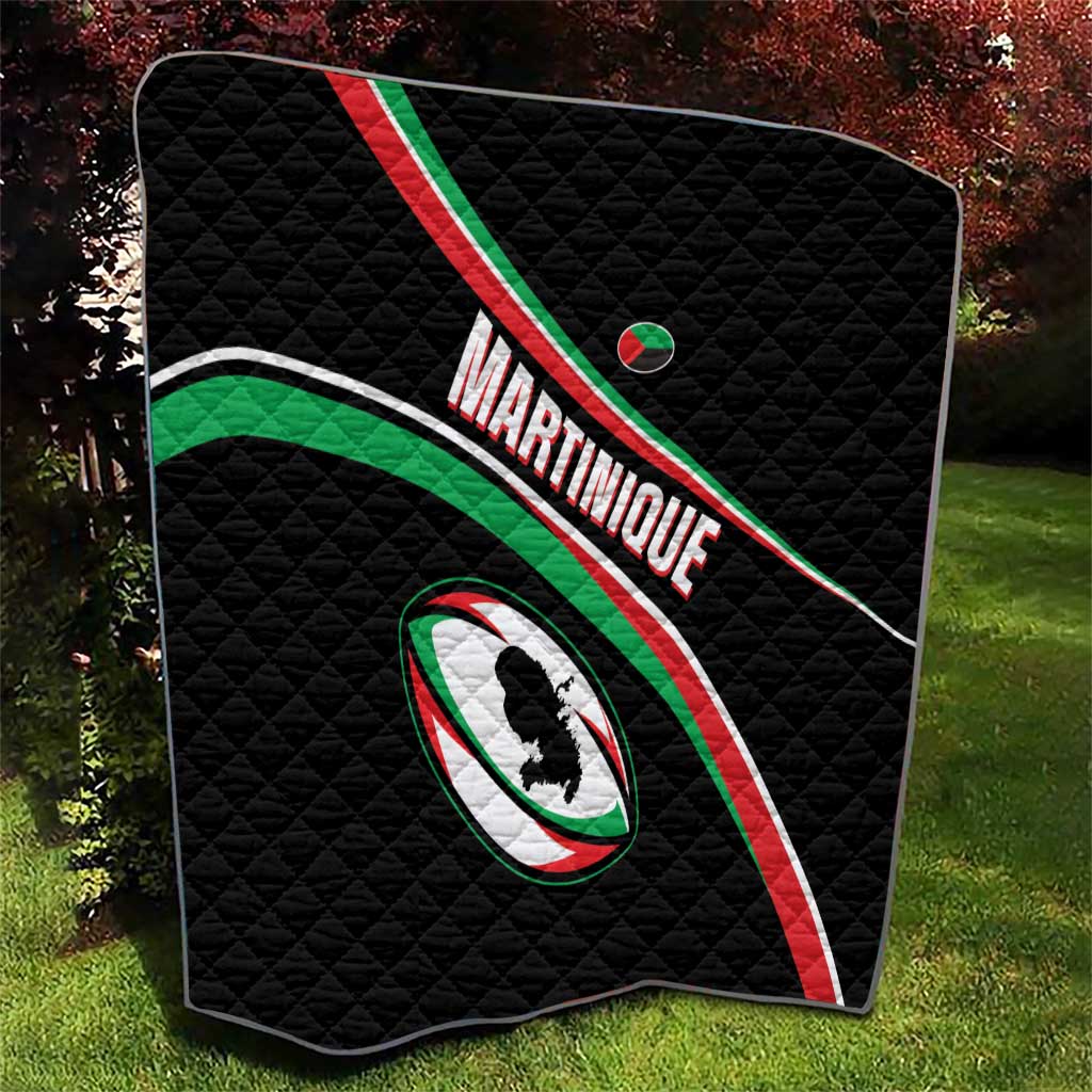 Martinique Rugby Quilt Matinik Go Champions
