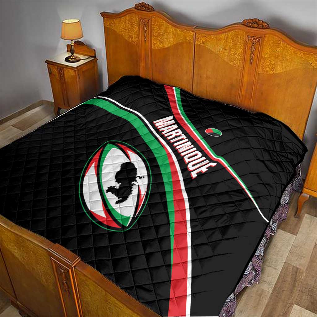 Martinique Rugby Quilt Matinik Go Champions