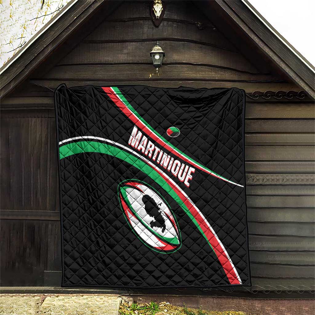 Martinique Rugby Quilt Matinik Go Champions
