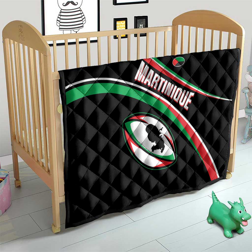 Martinique Rugby Quilt Matinik Go Champions