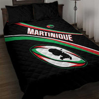 Martinique Rugby Quilt Bed Set Matinik Go Champions
