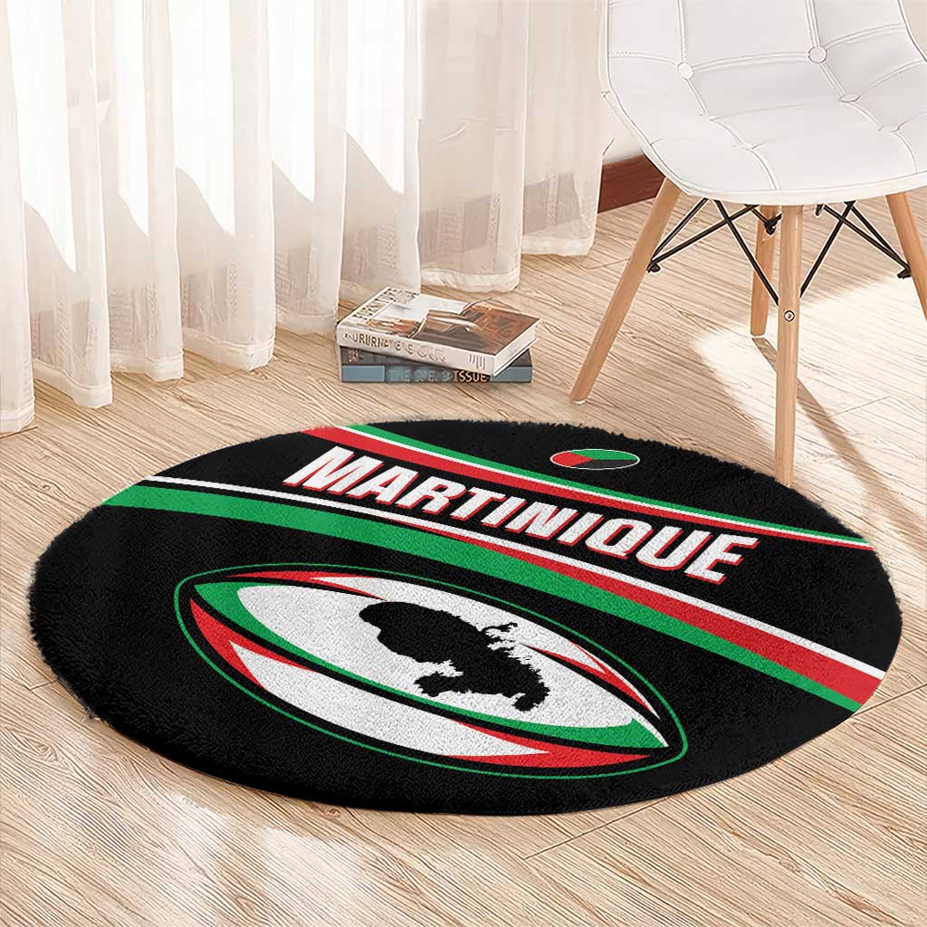 Martinique Rugby Round Carpet Matinik Go Champions