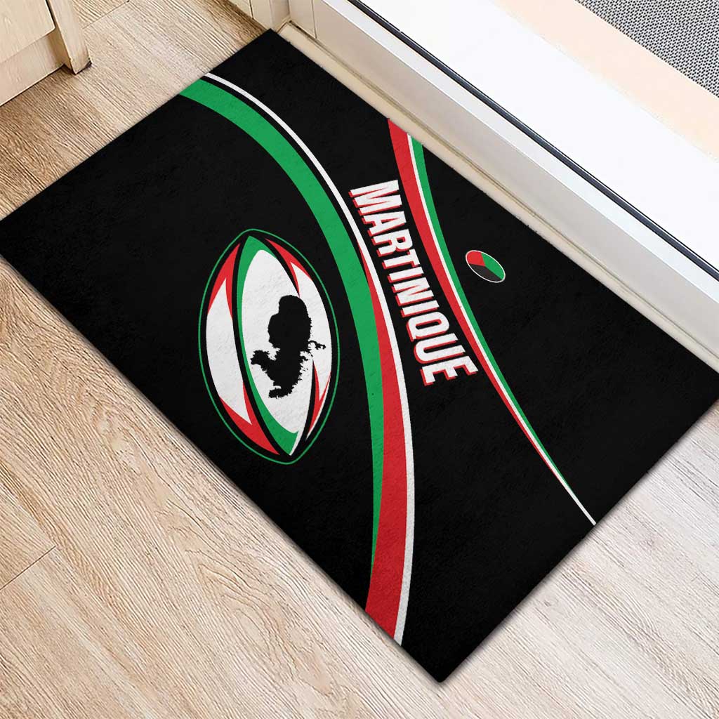 Martinique Rugby Rubber Doormat Matinik Go Champions