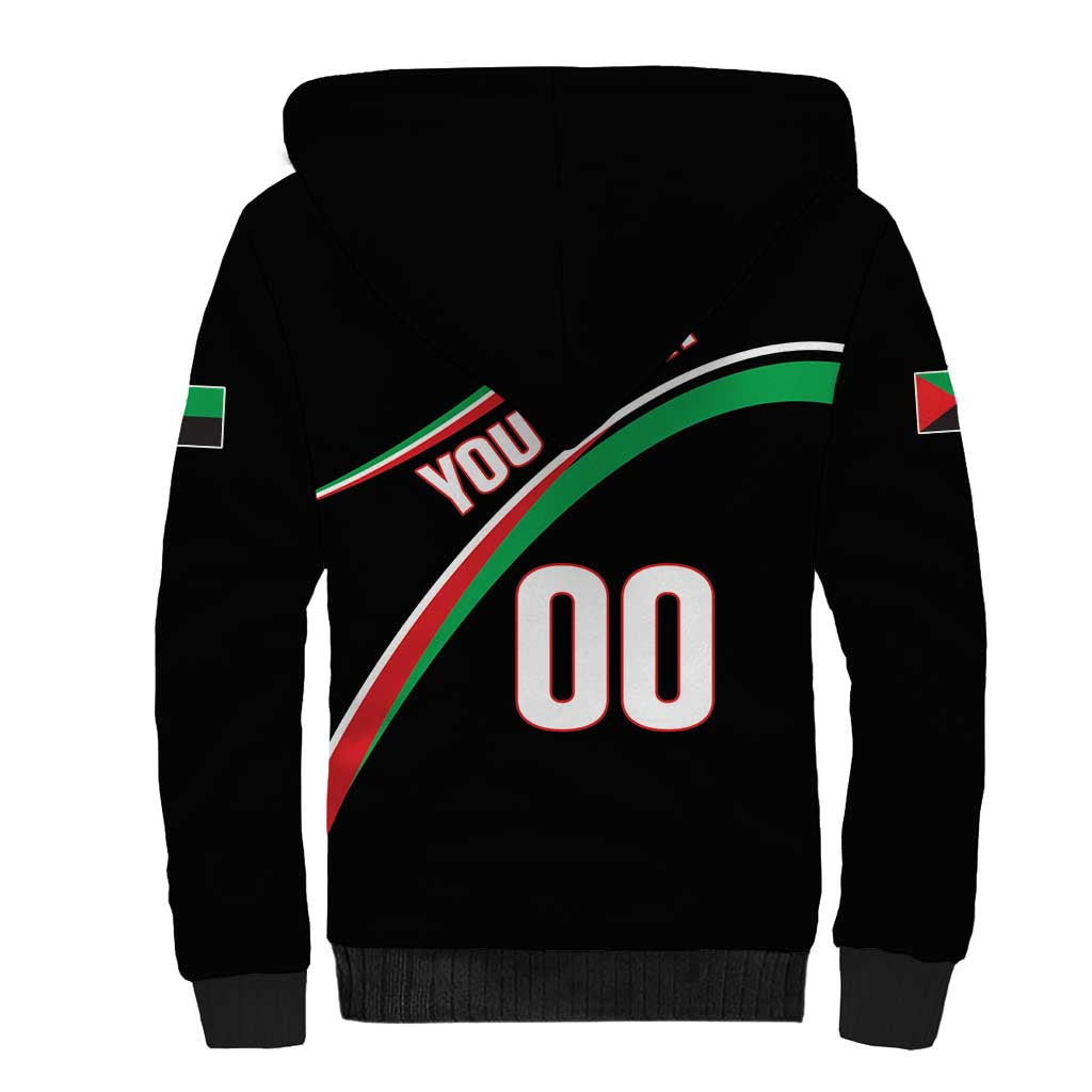 Custom Martinique Rugby Sherpa Hoodie Matinik Go Champions