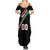 Custom Martinique Rugby Summer Maxi Dress Matinik Go Champions
