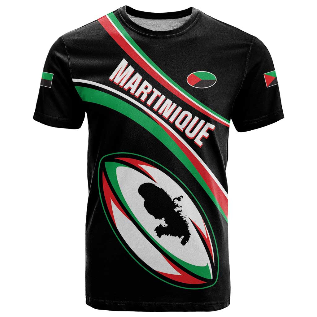 Custom Martinique Rugby T Shirt Matinik Go Champions