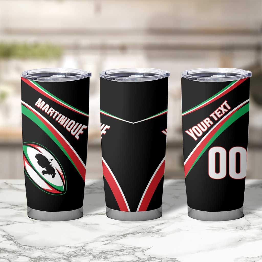 Custom Martinique Rugby Tumbler Cup Matinik Go Champions