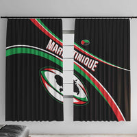 Martinique Rugby Window Curtain Matinik Go Champions