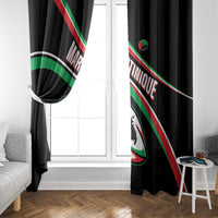 Martinique Rugby Window Curtain Matinik Go Champions