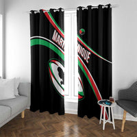 Martinique Rugby Window Curtain Matinik Go Champions
