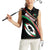 Custom Martinique Rugby Women Sleeveless Polo Shirt Matinik Go Champions