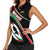 Custom Martinique Rugby Women Sleeveless Polo Shirt Matinik Go Champions