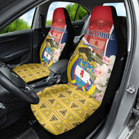 Colombia Independence Day Car Seat Cover Libertad y Orden Colombian Pattern - Wonder Print Shop