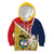 Colombia Independence Day Kid Hoodie Libertad y Orden Colombian Pattern - Wonder Print Shop