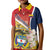 Colombia Independence Day Kid Polo Shirt Libertad y Orden Colombian Pattern - Wonder Print Shop