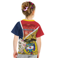 Colombia Independence Day Kid T Shirt Libertad y Orden Colombian Pattern - Wonder Print Shop