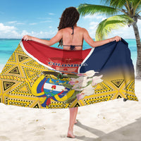 Colombia Independence Day Sarong Libertad y Orden Colombian Pattern - Wonder Print Shop