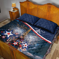 France Bastille Day Quilt Bed Set Fete Nationale du 14 juillet - Wonder Print Shop