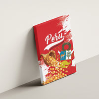 Peru Independence Day Canvas Wall Art Feliz 28 de Julio Felices Fiestas Patrias - Wonder Print Shop