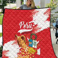 Peru Independence Day Quilt Feliz 28 de Julio Felices Fiestas Patrias - Wonder Print Shop