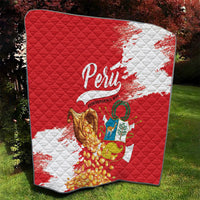 Peru Independence Day Quilt Feliz 28 de Julio Felices Fiestas Patrias - Wonder Print Shop