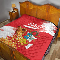 Peru Independence Day Quilt Feliz 28 de Julio Felices Fiestas Patrias - Wonder Print Shop