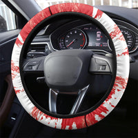 Peru Independence Day Steering Wheel Cover Feliz 28 de Julio Felices Fiestas Patrias - Wonder Print Shop