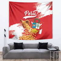 Peru Independence Day Tapestry Feliz 28 de Julio Felices Fiestas Patrias - Wonder Print Shop