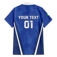 Custom Italy 2024 Football Family Matching Puletasi and Hawaiian Shirt 2024 Go Gli Azzurri - Wonder Print Shop