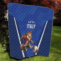 Italy 2024 Football Quilt 2024 Go Gli Azzurri - Wonder Print Shop