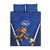 Italy 2024 Football Quilt Bed Set 2024 Go Gli Azzurri - Wonder Print Shop