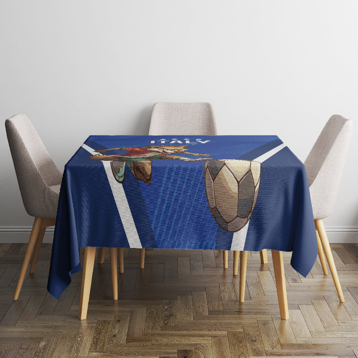 Italy 2024 Football Tablecloth 2024 Go Gli Azzurri - Wonder Print Shop