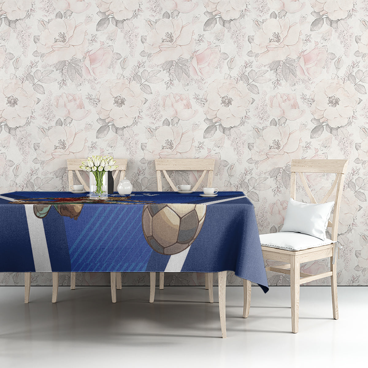 Italy 2024 Football Tablecloth 2024 Go Gli Azzurri - Wonder Print Shop