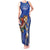 Custom Italy 2024 Football Tank Maxi Dress 2024 Go Gli Azzurri - Wonder Print Shop
