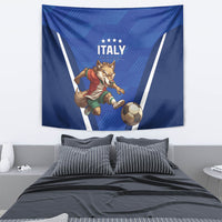 Italy 2024 Football Tapestry 2024 Go Gli Azzurri - Wonder Print Shop