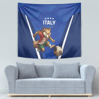 Italy 2024 Football Tapestry 2024 Go Gli Azzurri - Wonder Print Shop