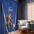 Italy 2024 Football Window Curtain 2024 Go Gli Azzurri - Wonder Print Shop