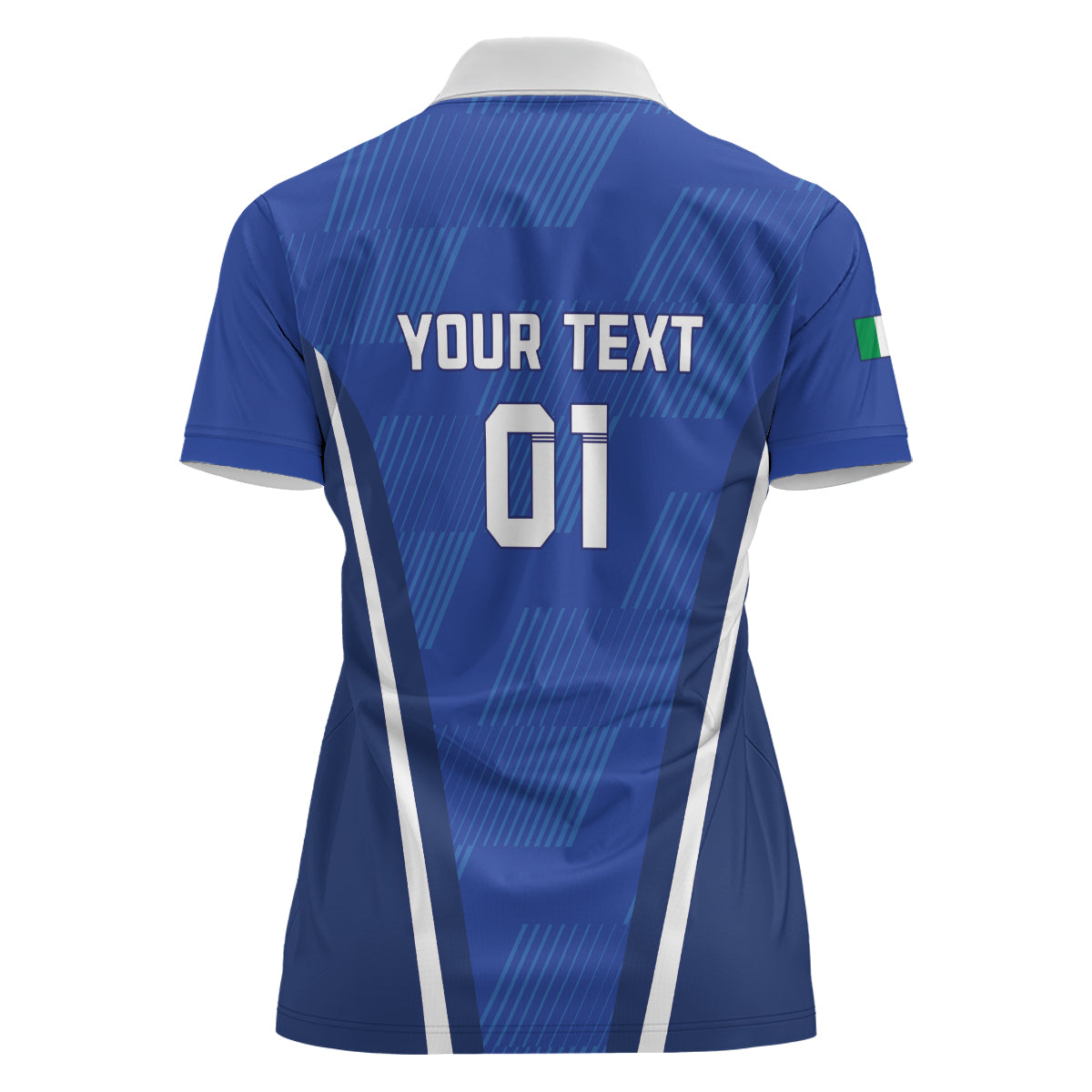 Custom Italy 2024 Football Women Polo Shirt 2024 Go Gli Azzurri - Wonder Print Shop