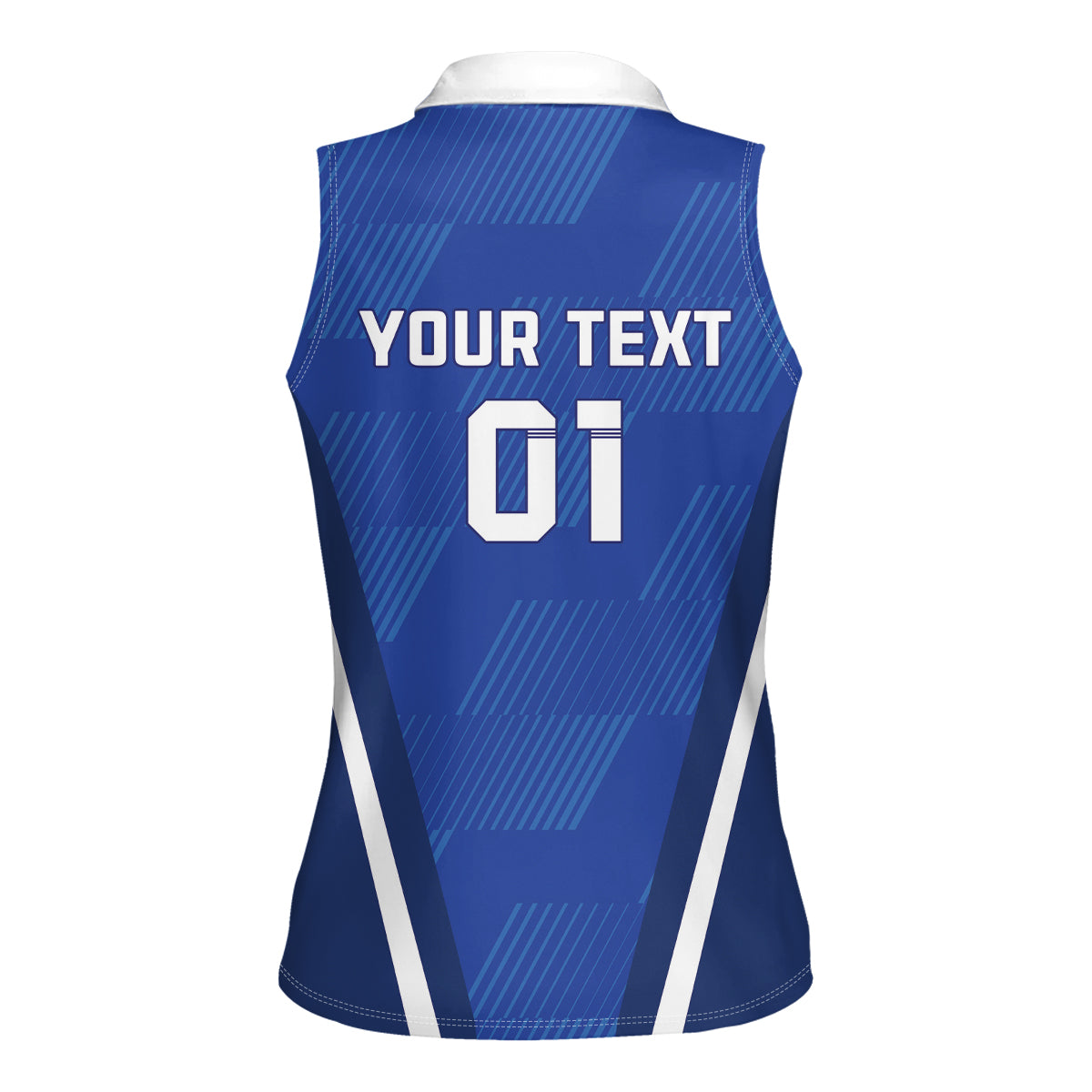 Custom Italy 2024 Football Women Sleeveless Polo Shirt 2024 Go Gli Azzurri - Wonder Print Shop