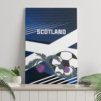 Scotland 2024 Football Canvas Wall Art 2024 Go Champions - Wonder Print Shop